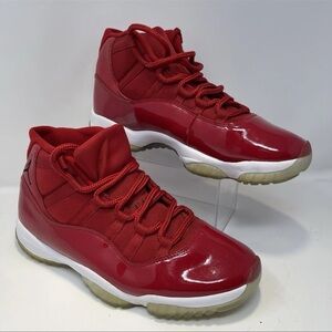 Nike Air Jordan 11 Retro High Win Like '96 Red White Sz 10.5 OG 378037-623